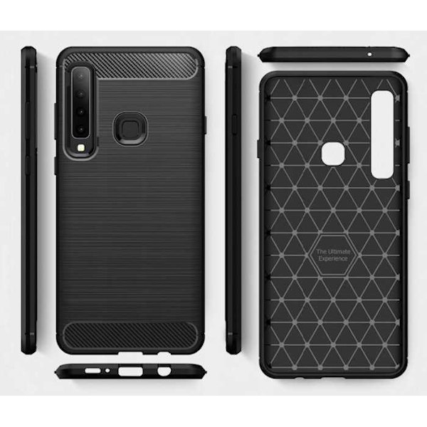 Spacecase-Fodral För Samsung Galaxy A9 2018 Svart
