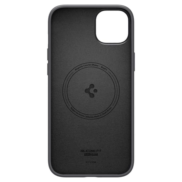 SPIGEN SILICONE FIT MAG MAGSAFE IPHONE 14 PLUS SVART