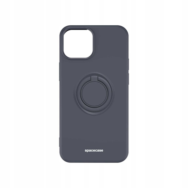Spacecase Silikon Ringfodral För Iphone 13 Mini Black Protective