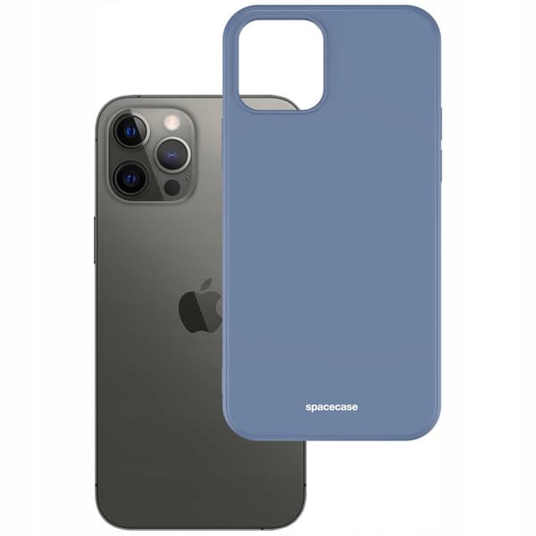 Spacecase Silikonfodral För Iphone 13 Pro Max Blue