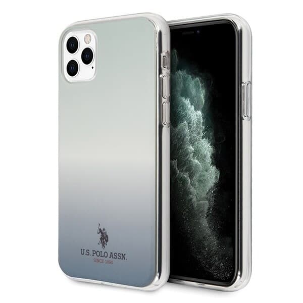 AMERIKANSK SAG POLO ASSN. GRADIENT PATTERN COLLECTION TIL IPHONE 11 PRO MAX - BLÅ