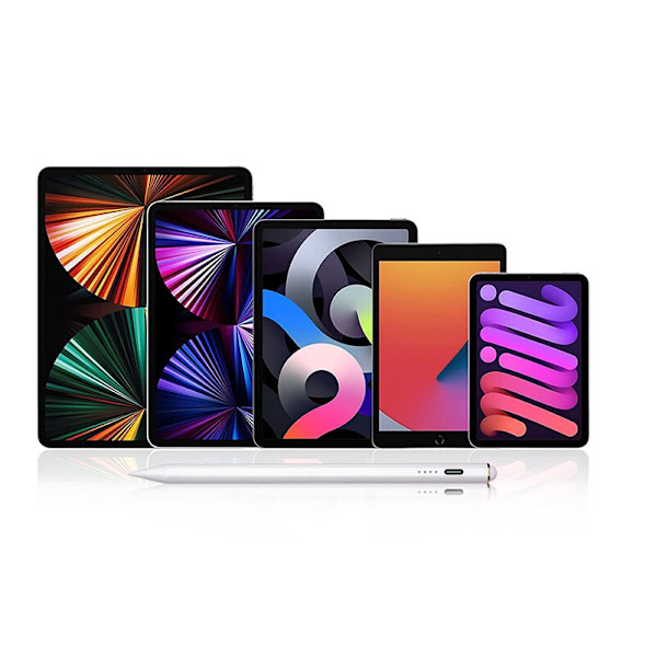 Joyroom JR-X9 aktiv penn for Apple iPad hvit (JR-X9)