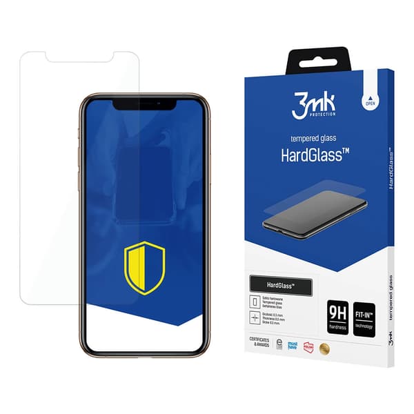 9H 3MK HARDGLASS GLAS TIL IPHONE XS MAX / 11 PRO MAX