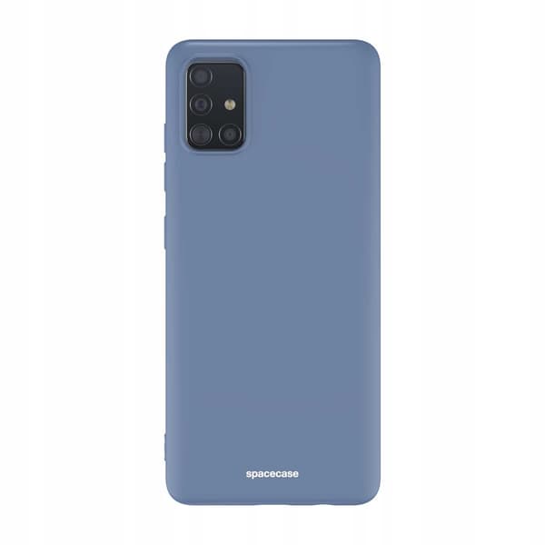 Spacecase Silikonfodral För Samsung Galaxy A71 Blue