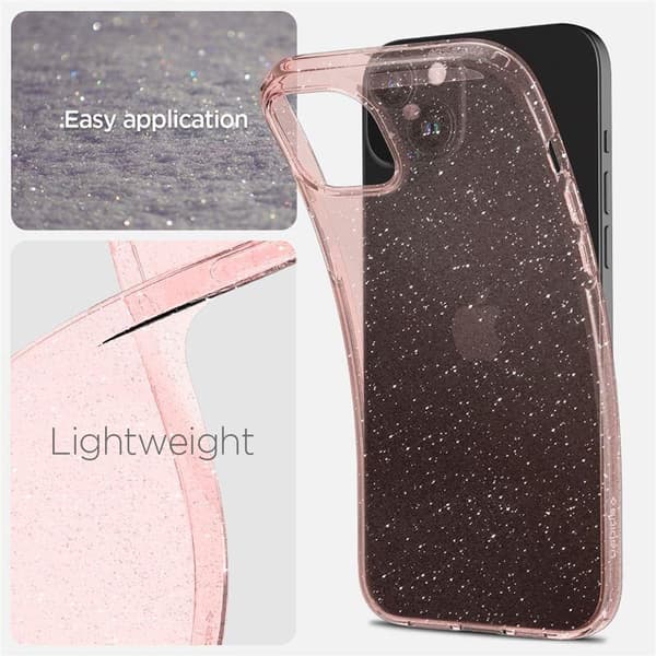 SPIGEN LIQUID CRYSTAL IPHONE 15 PLUS GLITTER CRYSTAL ROSE