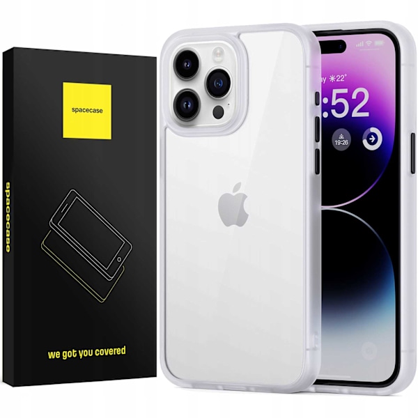 Spacecase Case Cover Till Iphone 15 Pro Max Transparent