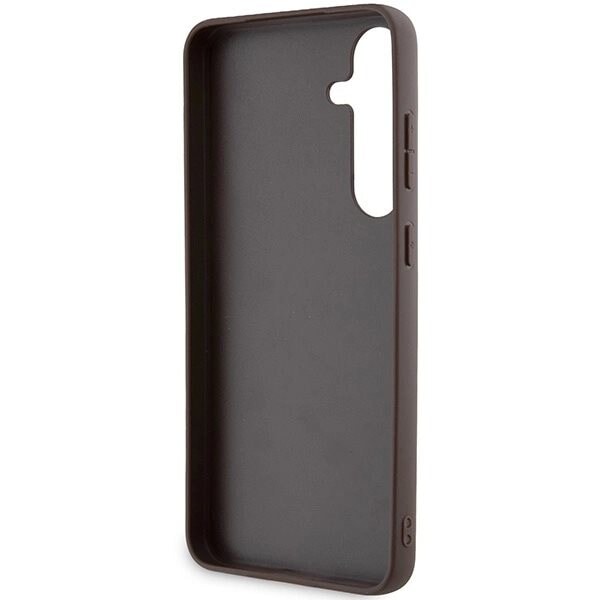 Guess 4G Triangle Deksel til Samsung Galaxy S24+ - Hvit