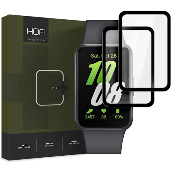 HOFI HYBRID PRO+ HYBRID GLASS 2-PACK GALAXY FIT 3 SVART