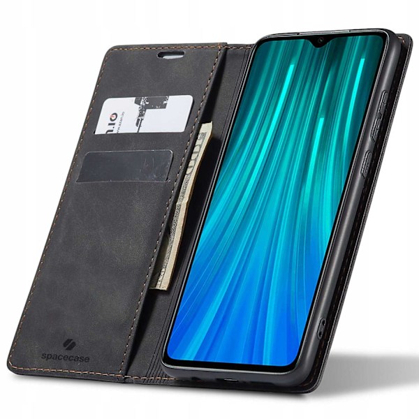 Spacecase-Fodral Pålånkskydd För Xiaomi Redmi Note 8 Pro Black