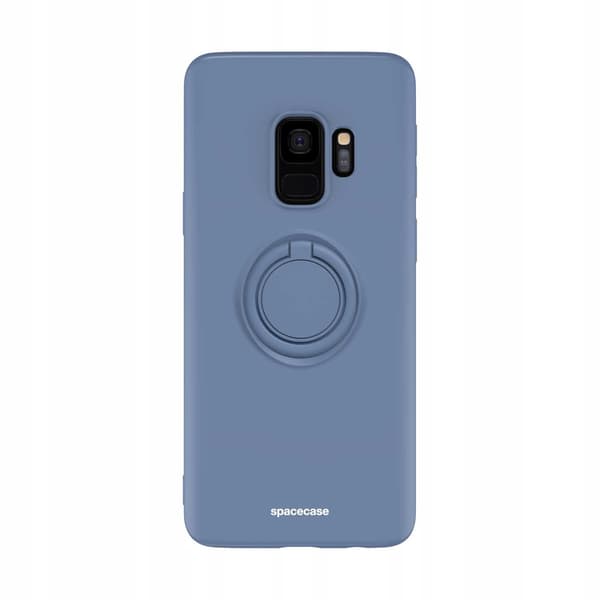 Spacecase Silikonecase Ring För Samsung Galaxy S9 Blue