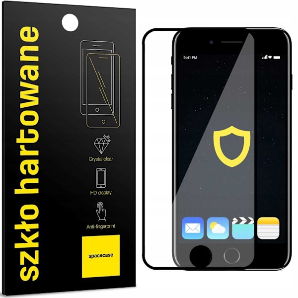 Spacecase 5D Härdat Glas För Iphone 6 6S 7 8 Plus Skärm