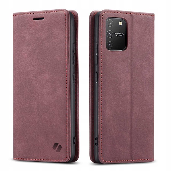 Spacecase Case Pålbockskydd För Samsung Galaxy S10 Lite Röd
