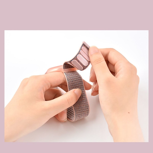 TEKNISK BESKYTTELSE NYLON BARNES APPLE AIRTAG ROSA