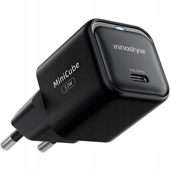 Innostyle Snabbladdare USB-C 33W USB Typ C GaN II For Samsung LED