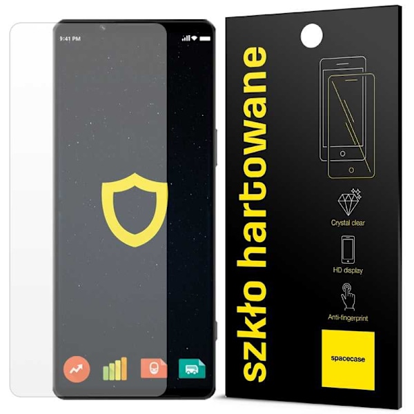 Spacecase Härdat Glas 2.5D För Sony Xperia 1 Iv Skärmskydd