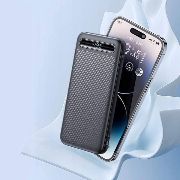 MCDODO POWERBANK 10000MAH MED 3X DISPLAY USB-C 22,5W + USB-C-KABEL