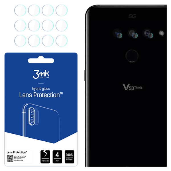 LG V50 THINQ 5G - 3MK OBJEKTIVBESKYTTELSE