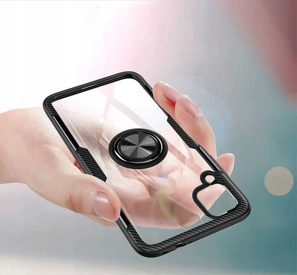 Spacecase Case Cover Till Huawei P40 Lite Clear Ring