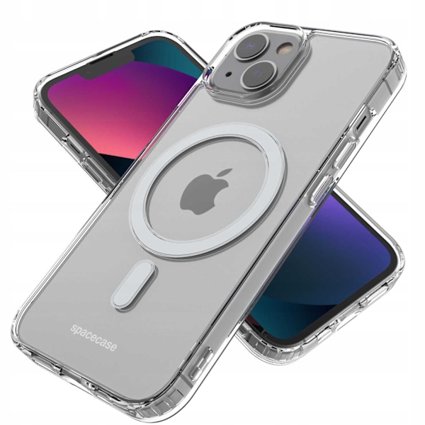 Spacecase Clear Mag-Fodral För Iphone 13 Transparent För Magsafe