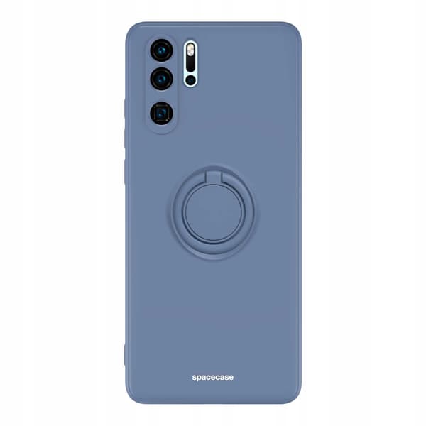 Spacecase Silikonfodral För Huawei P30 Pro Blå Ring