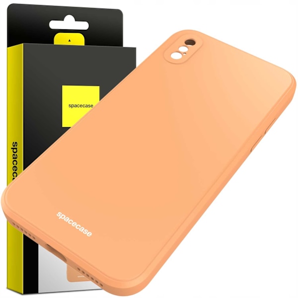 Spacecase Silikonecase För Iphone Xs Max Orange
