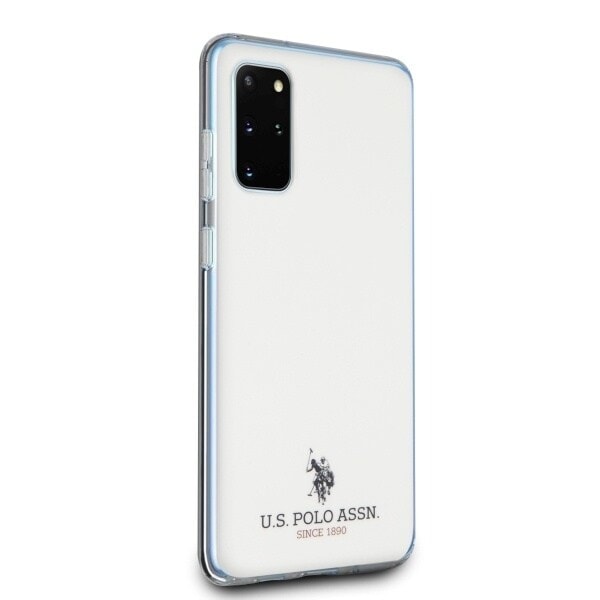 Saken med USA Polo Assn. Skinnende til Samsung Galaxy S20+ - hvit