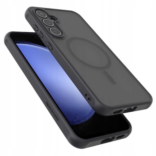 Spacecase Hybrid Case Galaxy S23 Fe Black Case Case För Samsung