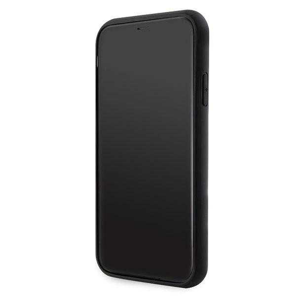 KARL LAGERFELD GLITTER CHOUPETTE PATCH COVER TIL IPHONE 11 / XR - SØLV
