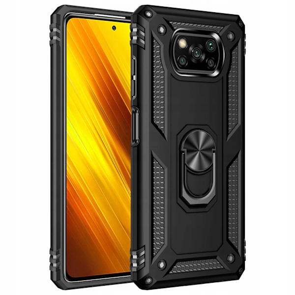 Spacecase Case Cover För Poco X3 Nfc Pro Svart Ring Nx