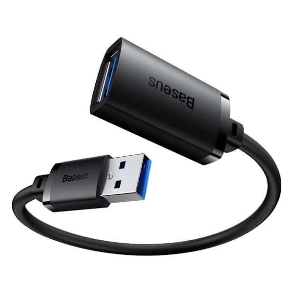 Baseus AirJoy serie USB 3.0 skjøtekabel 1,5 m - svart