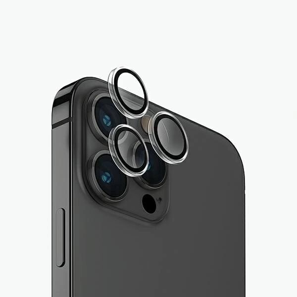 UNIQ OPTIX CLEAR CAMERA LENS PROTECTOR TIL IPHONE 15 PRO MAX KAMERALINSE MED APPLIKATOR - GENNEMSIGTIG