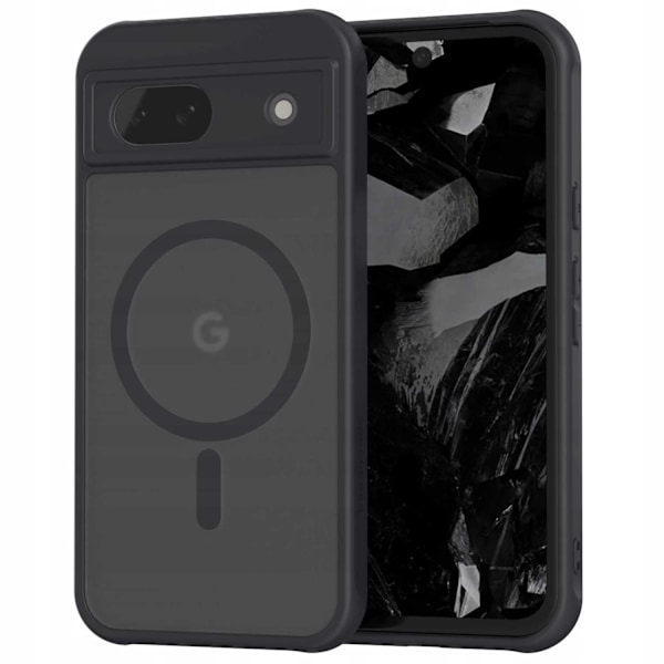 Spacecase Hybrid Case För Google Pixel 8A Svart