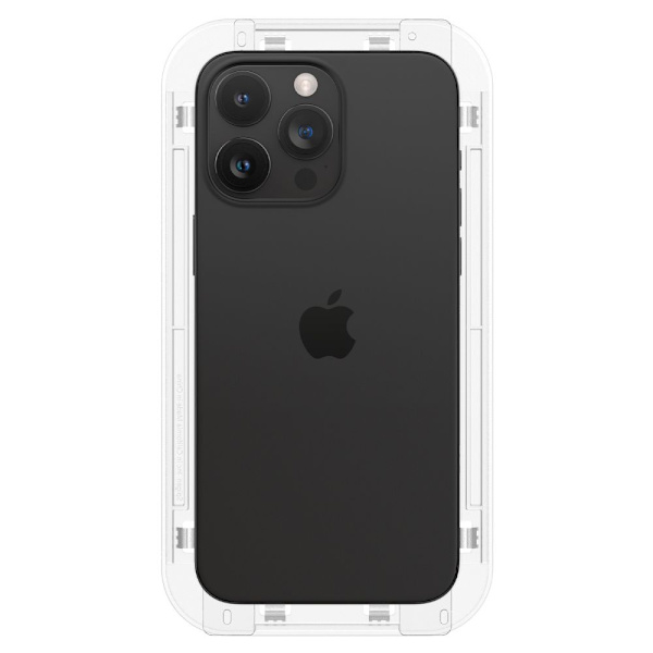 HÆRDET GLAS SPIGEN GLAS.TR "EZ FIT" FC IPHONE 15 PRO MAX SORT