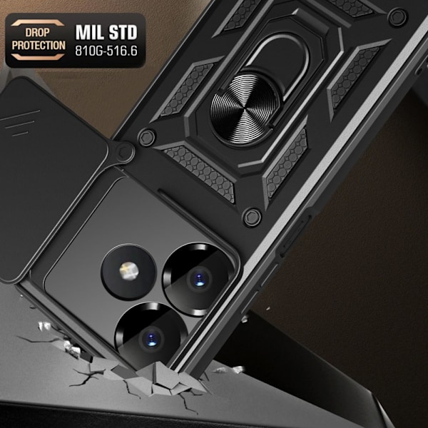 TECH-PROTECT CAMSHIELD PRO XIAOMI REDMI 13 SVART