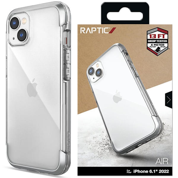 RAPTIC X-DORIA CASE CASE HUSDÆKNING TIL IPHONE 14 SILVER