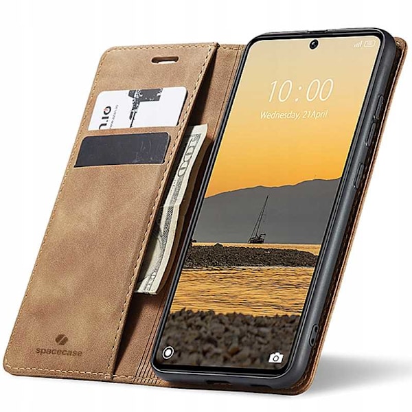 Spacecase Pålbocksväska För Poco X6 Rm Note 13 Pro 5G Kaffe