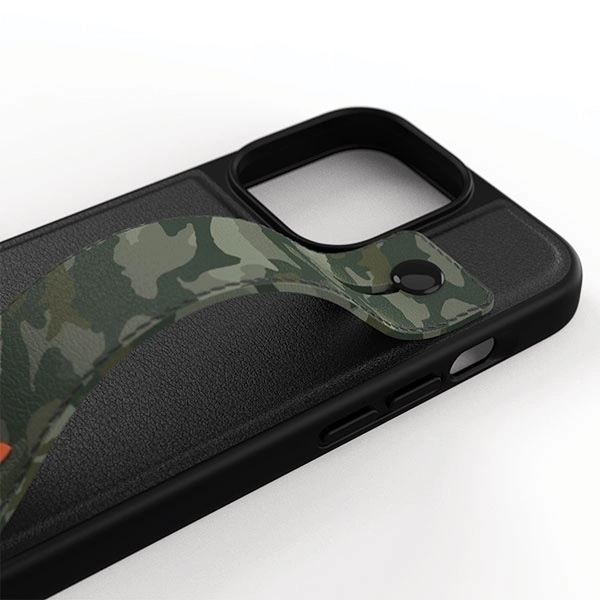 ADIDAS OR HAND STRAP COVER TIL IPHONE 13 PRO / IPHONE 13 - SORT OG GRØN