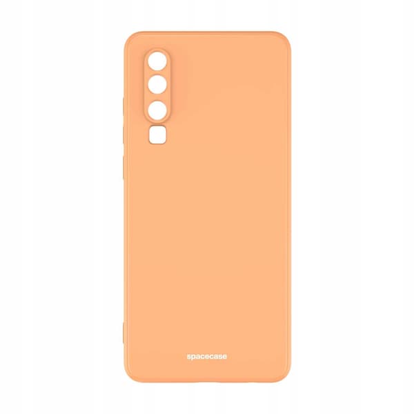 Spacecase Silikonfodral För Huawei P30 Orange Skydd