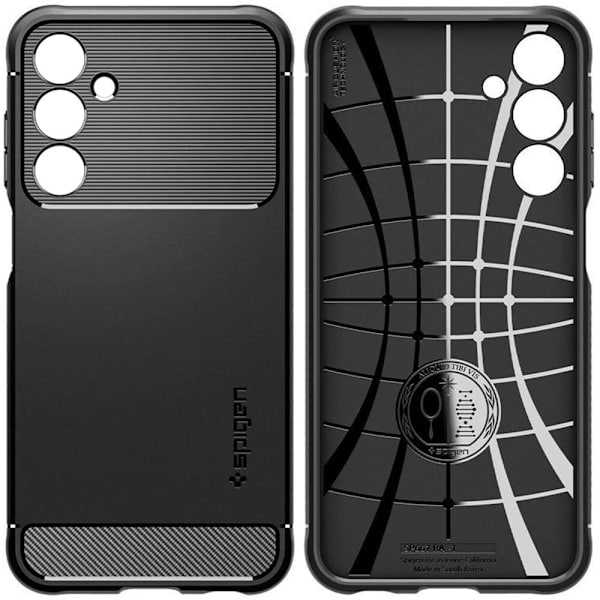 Spigen Rugged Armor beskyttelsesdeksel til Samsung Galaxy A25 5G - matt svart
