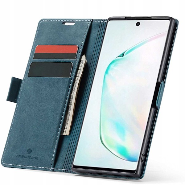 Spacecase Fodral Pålbockskydd För Samsung Galaxy Note 10 Blå