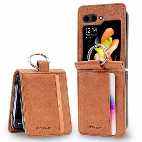 Mercury Basic Diary Sam Z Flip6 F741 ljusbrun/ljusbrun