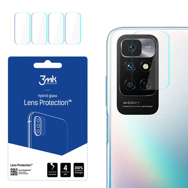 XIAOMI REDMI NOTE 11 4G - 3MK OBJEKTIVBESKYTTELSE
