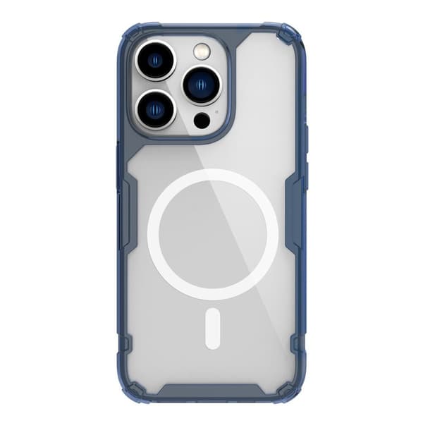 NILLKIN CASE MED MAGSAFE TIL IPHONE 14 PRO BLUE