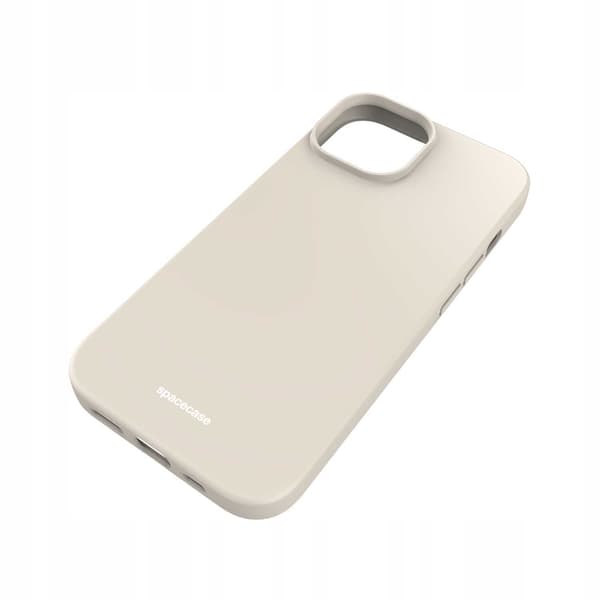 Spacecase Silikonfodral För Iphone 15 Bone Phone Skydd