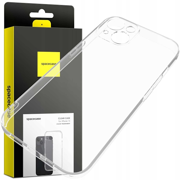 Spacecase Fodral Transparent Skydd För Iphone 14 Skydd