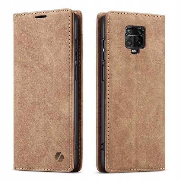 Spacecase Fodral Pålånsskydd För Xiaomi Redmi Note 9S 9 Pro Brown