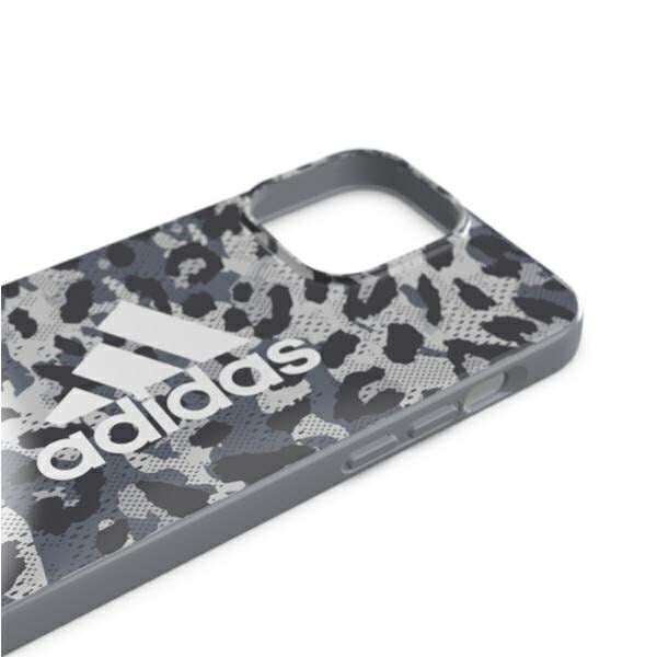 Adidas TAI Snap Deksel Leopard til iPhone 13 Pro / iPhone 13 - grå