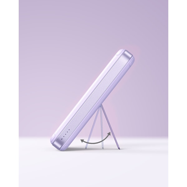 INNOSTYLE POWERSWITCH SNABB INDUKTION POWERBANK FÖR MAGSAFE 10000MAH STATIV LILA