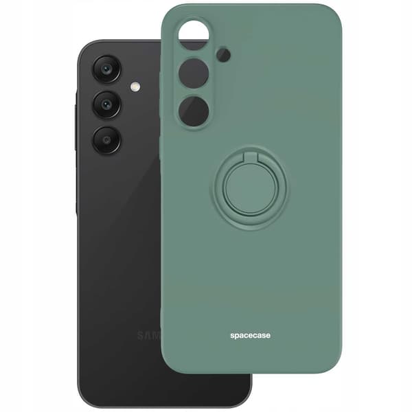 Spacecase Silikonfodral För Samsung Galaxy A35 5G Green