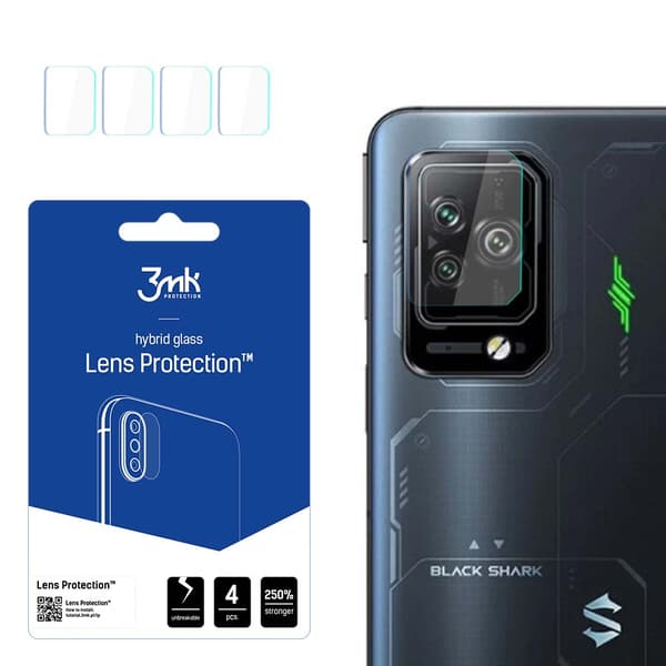 XIAOMI BLACK SHARK 5/5 PRO - 3MK OBJEKTIVBESKYTTELSE